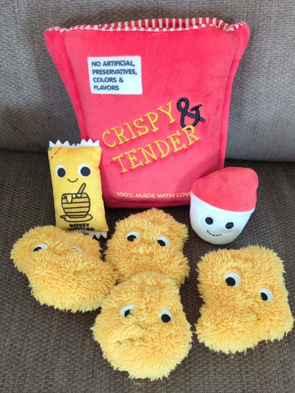 Kid Robot Yummy World Chicken Nugget Meal Plush